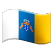 flag: Canary Islands on platform Samsung