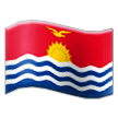 flag: Kiribati on platform Samsung