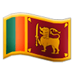 flag: Sri Lanka on platform Samsung