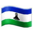 flag: Lesotho on platform Samsung