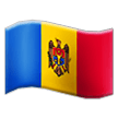 flag: Moldova on platform Samsung