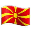 flag: North Macedonia on platform Samsung