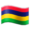 flag: Mauritius on platform Samsung