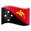 flag: Papua New Guinea on platform Samsung