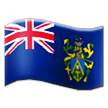 flag: Pitcairn Islands on platform Samsung