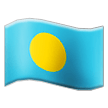 flag: Palau on platform Samsung