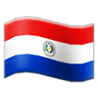 flag: Paraguay on platform Samsung