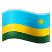 flag: Rwanda on platform Samsung