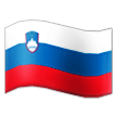 flag: Slovenia on platform Samsung