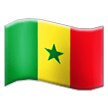 flag: Senegal on platform Samsung