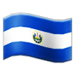 flag: El Salvador on platform Samsung