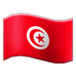 flag: Tunisia on platform Samsung