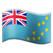 flag: Tuvalu on platform Samsung