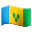 flag: St. Vincent & Grenadines on platform Samsung