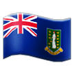 flag: British Virgin Islands on platform Samsung