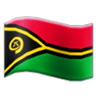 flag: Vanuatu on platform Samsung