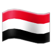 flag: Yemen on platform Samsung