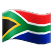 flag: South Africa on platform Samsung