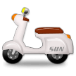 motor scooter on platform Samsung