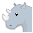 rhinoceros on platform Samsung