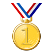 first place medal on platform Samsung