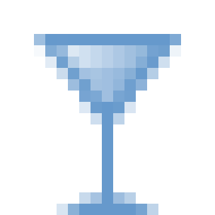 cocktail glass on platform Skype