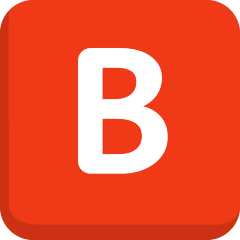 B button (blood type) on platform Skype