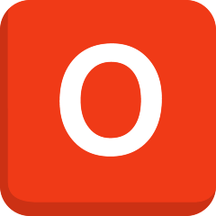 O button (blood type) on platform Skype