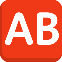 AB button (blood type) on platform Skype