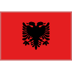 flag: Albania on platform Skype