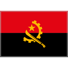 flag: Angola on platform Skype