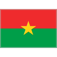 flag: Burkina Faso on platform Skype