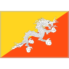 flag: Bhutan on platform Skype