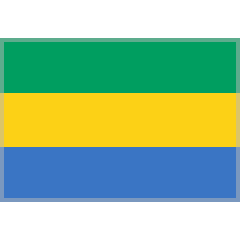 flag: Gabon on platform Skype