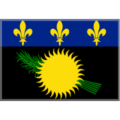 flag: Guadeloupe on platform Skype