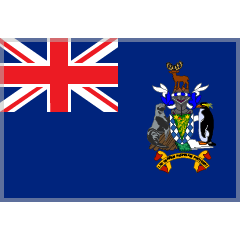 flag: South Georgia & South Sandwich Islands on platform Skype