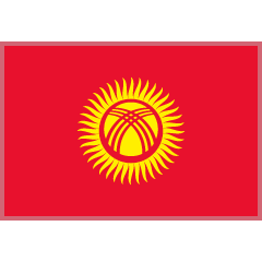 flag: Kyrgyzstan on platform Skype