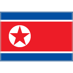 flag: North Korea on platform Skype