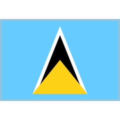 flag: St. Lucia on platform Skype