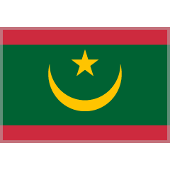 flag: Mauritania on platform Skype