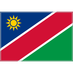 flag: Namibia on platform Skype