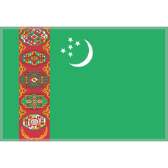 flag: Turkmenistan on platform Skype