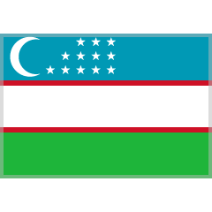 flag: Uzbekistan on platform Skype