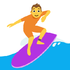 person surfing on platform Skype