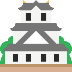 Japanese castle on platform Skype