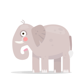 elephant on platform Skype