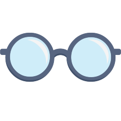 glasses on platform Skype