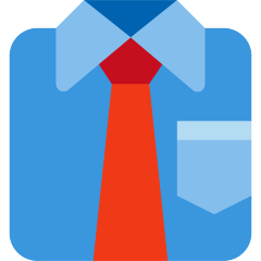 necktie on platform Skype