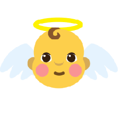 baby angel on platform Skype