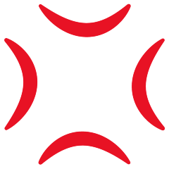 anger symbol on platform Skype
